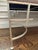 Transitional Champagne Silver Bench With Faux Snakeskin For Sale - Image 3 of 5