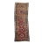 ANTIQUE SHAHSAVAN Runner Variations of Rust to Sunset with Divine Blues Rug 3.6 x 10 For Sale