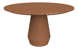 Modern Charlotte Dining Table in Smoked Oak by Collector