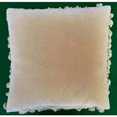 Vintage Floral Arrangement Needlepoint Pillow For Sale - Image 10 of 11