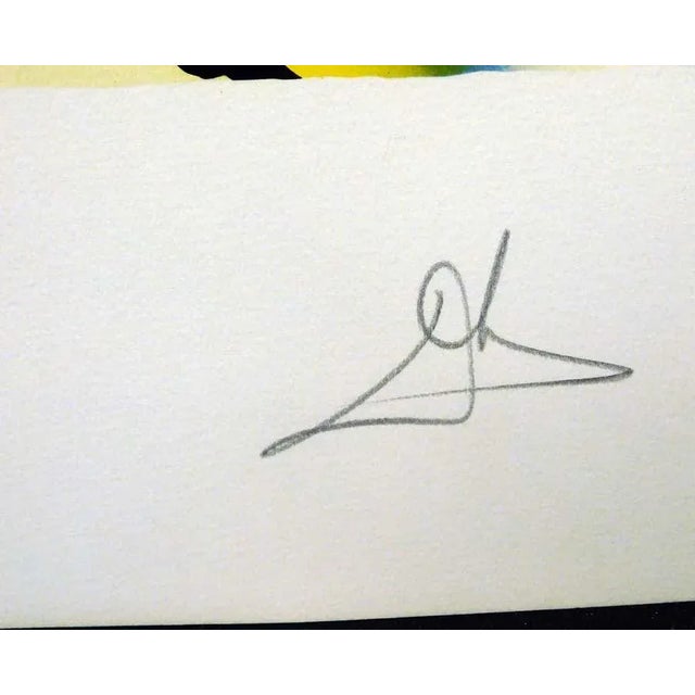 1980s 1980s Salvador Dali Fleurs Surrealiste "Vanishing Face & Gala's Bouquet" Matching Edition For Sale - Image 5 of 12