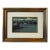 Vintage Seascape Art Oil Painting of Nautical Sailboats Venice Italy in a Gold Frame For Sale