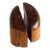 1970s Don Shoemaker Hand-Carved Cocobolo Bookends - a Pair For Sale
