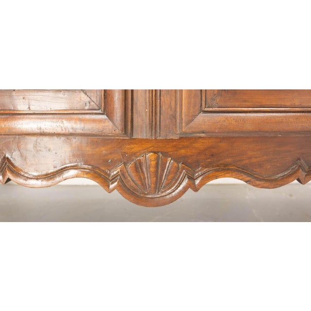French Louis XV Ash Armoire, 1700s For Sale - Image 13 of 18