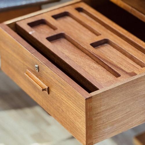 Large Danish Executive Desk in Teak by Jørgen Clausen for Brande Møbelfabrik, 1950s For Sale - Image 13 of 16