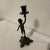 Rococo Austrian Bronze Cherub Candlesticks - A Pair For Sale - Image 3 of 7