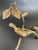 Vintage Brass Tree Branch Sculptural Centerpiece With Birds and Birdcage For Sale - Image 11 of 18