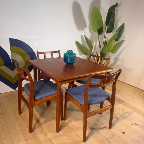 Extendable Teak Dining Table, Denmark, 1960s For Sale - Image 9 of 9