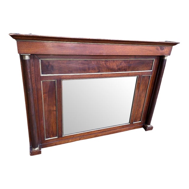 19th Century Empire Mirror For Sale