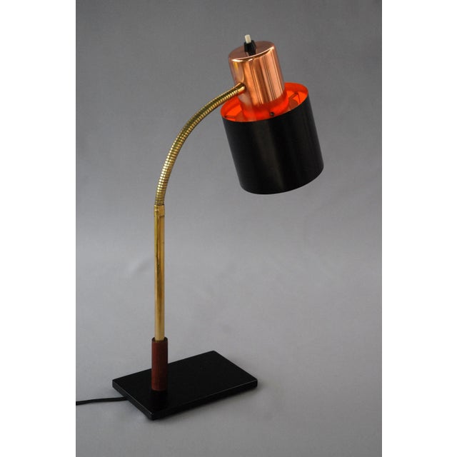 1960s Beta Table Lamp by Jo Hammerborg for Fog and Morup, Denmark, 1963 For Sale - Image 5 of 13