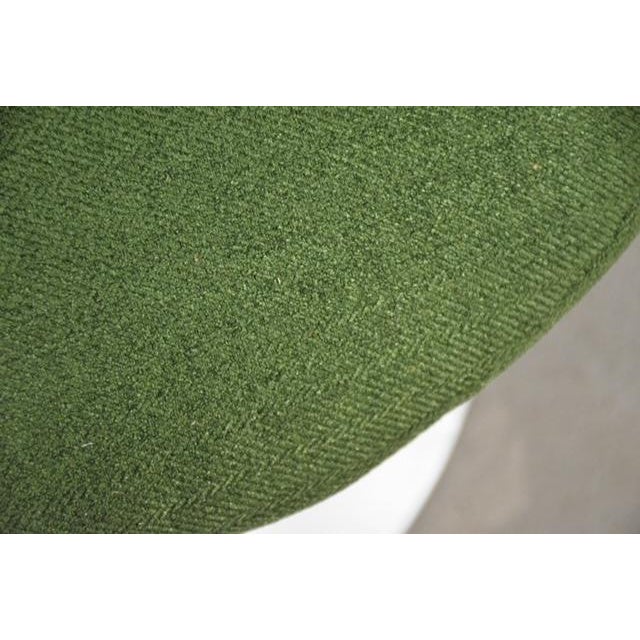 1960s Adrian Pearsall White Cone Swivel Lounge Chairs - A Pair For Sale - Image 5 of 7