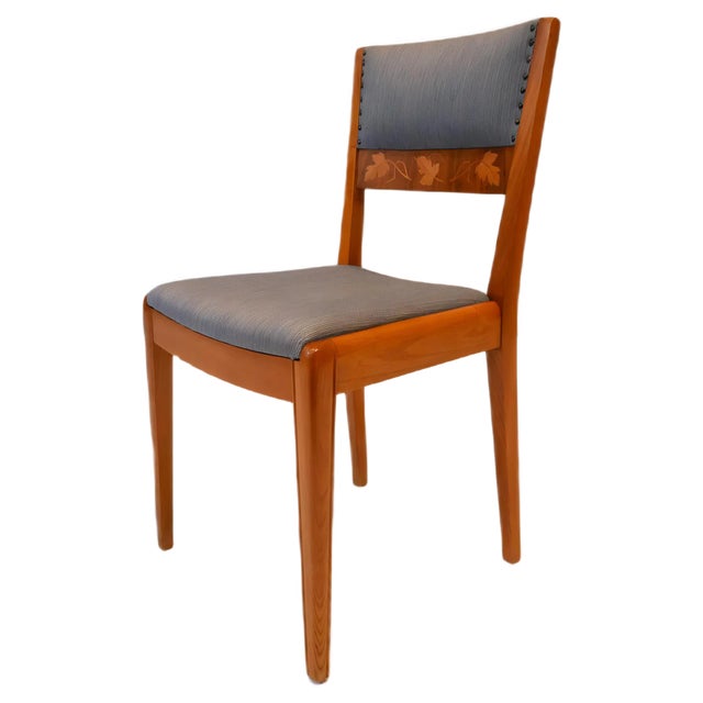 Vintage Swedish Grace Dining Chairs, Set of 4 For Sale