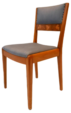 Vintage Swedish Grace Dining Chairs, Set of 4