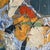 2010s Mid Century Modern Style John Frates , Monumental Abstract Expressionist Painting - Two Figures in a Landscape For Sale - Image 5 of 9