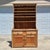 This is an immensely charming English scrubbed pine hutch or Welsh dresser, circa 1890s. The 2-piece cupboard measures...