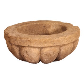 Carved Stone Holy Water Font, 1600s For Sale