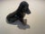This vintage 1950's lifelike dachshund figurine is meticulously crafted by Keramos, Vienna, Austria. It is signed and in...