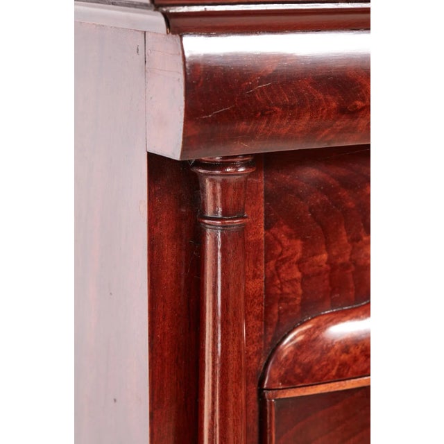 Antique George III Mahogany Eight Day Grandfather Clock For Sale - Image 10 of 15