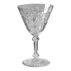 Baccarat Marennes French Crystal Water Goblet Wine Stem - 1 of 3