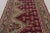 Rug & Kilim Antique Ghiordes Runner Rug, Rich Red With Dense Floral Patterns - Rug & Kilim For Sale - Image 4 of 8