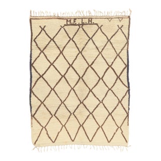 Vintage Azilal Moroccan Rug, 06'05 X 07'11 For Sale