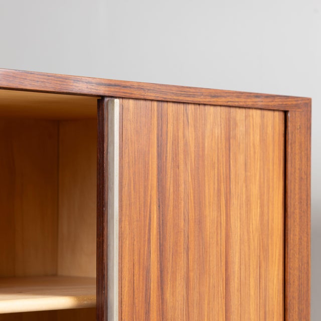 Brown Mid-Century Wooden Sideboard, 1960s For Sale - Image 8 of 14