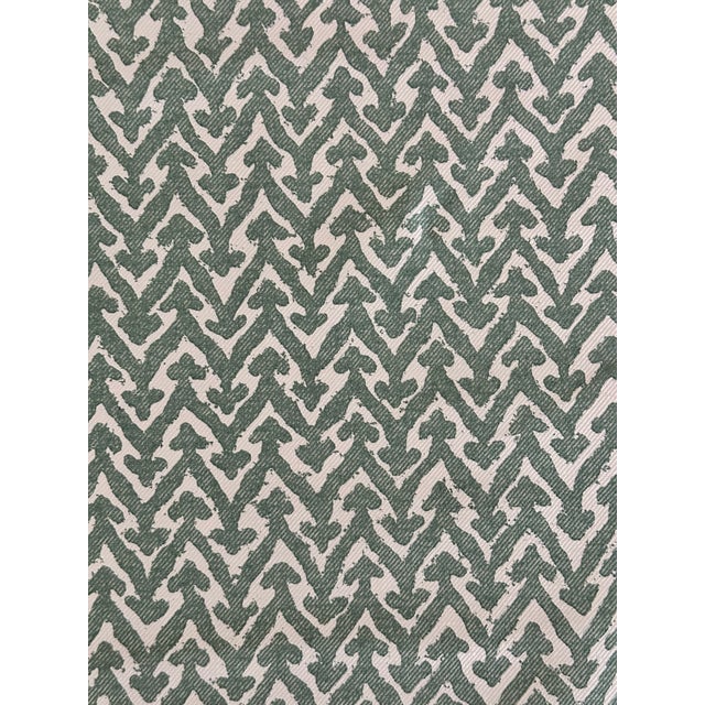 Traditional Fermoie Rabanna Cotton Fabric 2 5/8 Yards For Sale - Image 3 of 7