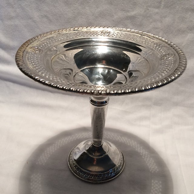 Vintage Sterling Silver Pedestal Dish Chairish