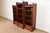 Victorian Herter Brothers Style Antique Eastlake Victorian Carved Walnut and Burl Wood Triple Bookcase, Circa 1880s For Sale - Image 3 of 11