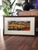 Wood Susan R. Wilson Original Oilstick Landscape of Midwestern Farmland, Signed & Professionally Framed For Sale - Image 7 of 8