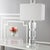 28-Inch H Palace Crystal Cube Table Lamp - Clear For Sale - Image 4 of 6