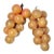 Vintage Blush Pink and Golden Alabaster Grape Clusters – A Pair For Sale