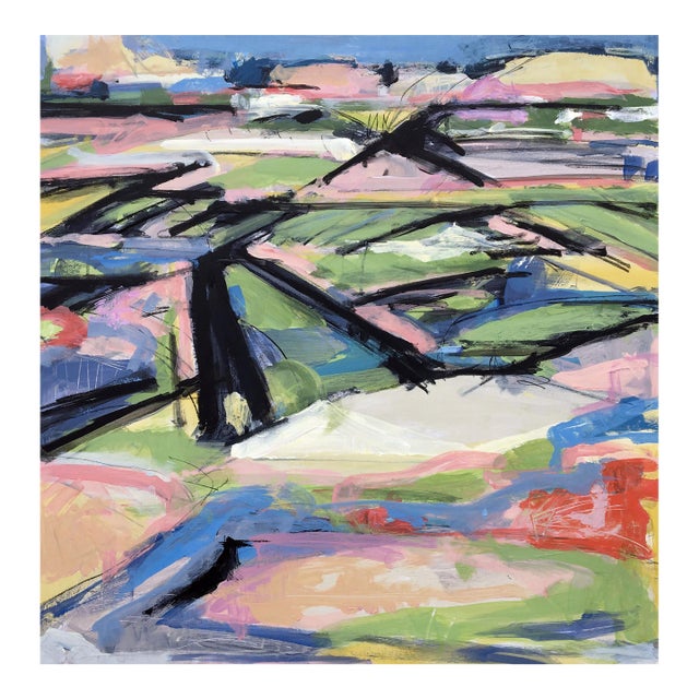 Field No. 1, Contemporary Landscape Painting For Sale