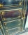 Unusual Chinoiserie Hollywood Regency Style Black & Gold Credenza For Sale - Image 9 of 9