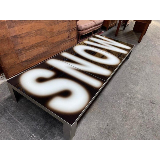 Period: 20th century Style: Modern Art Condition: Excellent condition Material: Glass Length: 250Width: 100Height: 35...