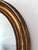 Antique French Oval Giltwood Mirror – Late 19th Century For Sale - Image 4 of 8