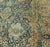 Antique Persian Kirman Botanic Navy Blue Background Rug For Sale - Image 9 of 9