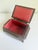 Antique Tramp Art Box With Scalloped Corners For Sale - Image 12 of 16