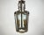 Vintage Five Sided Forged Bronze and Glass Ceiling Lantern. France, Circa 1960s. Decorate your ceiling with Bronze...