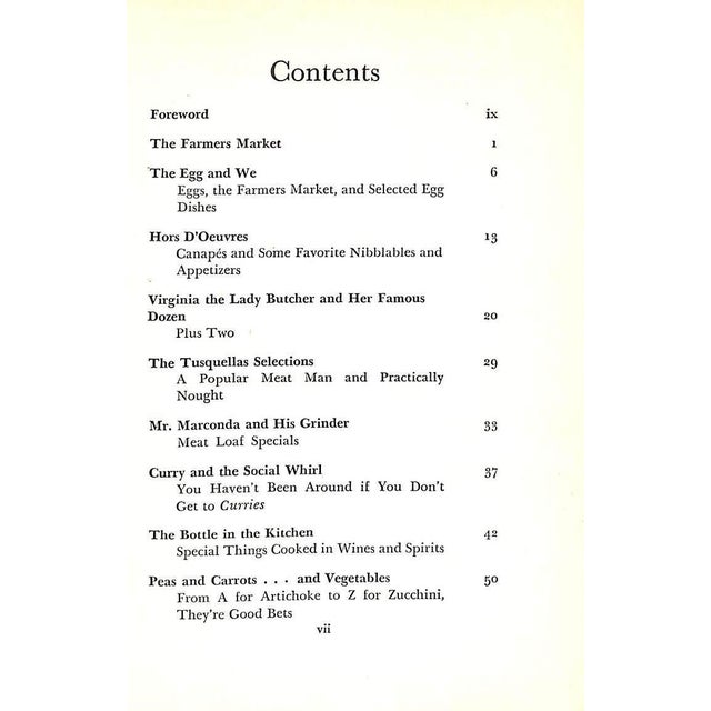 White "Farmers Market Cook Book" 1951 Beck, Neill and Fred For Sale - Image 8 of 10