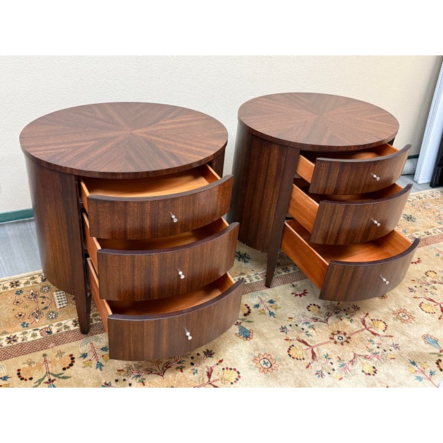 Design Plus Gallery presents a Pair of Bromley Nightstands from Ethan Allen. These bed side table are unique as they have...