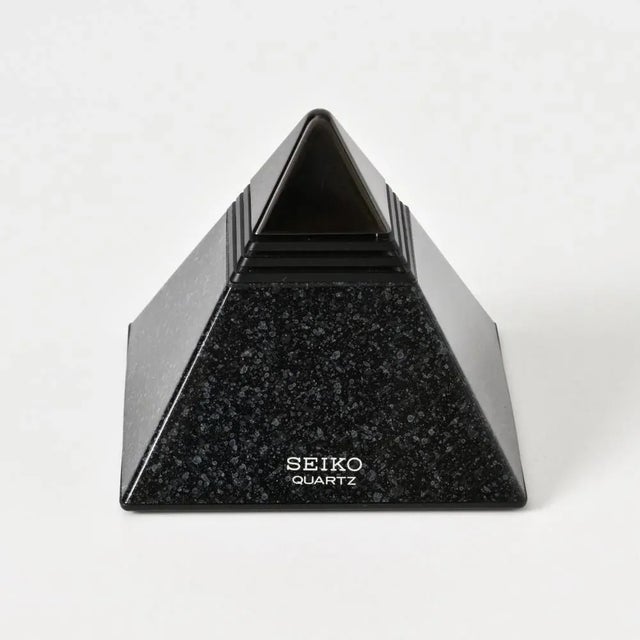 German-Speaking Pyramid Talking Clock from Seiko, 1980s For Sale - Image 4 of 8