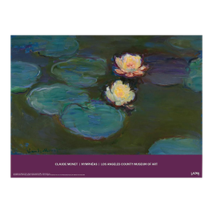 Claude Monet Nympheas Official Exhibition Poster