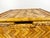 Vintage Woven Rattan Burnt Bamboo Toy Box Hamper For Sale - Image 4 of 11