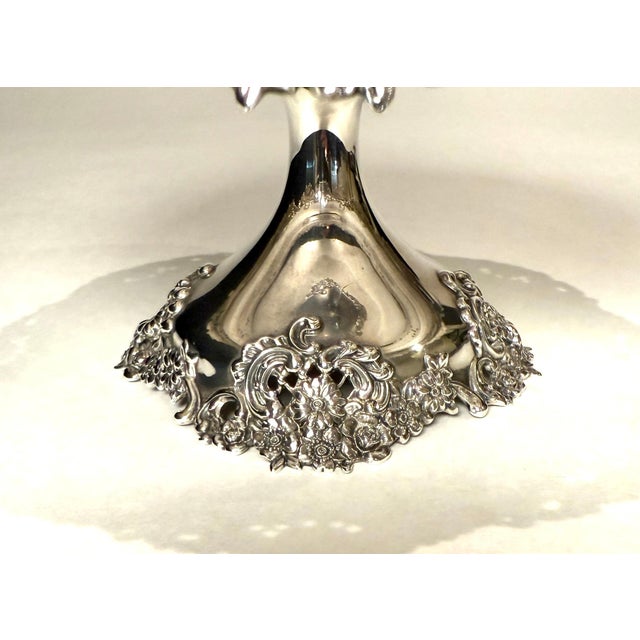 Early 20th Century Pair Of Tiffany & Co. Sterling Silver Compotes For Sale - Image 10 of 10