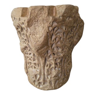 Architectural Capital in Terracotta, 1950s For Sale