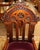 Pair of 19th Century American Gothic Mahogany Arm Chairs For Sale - Image 9 of 10