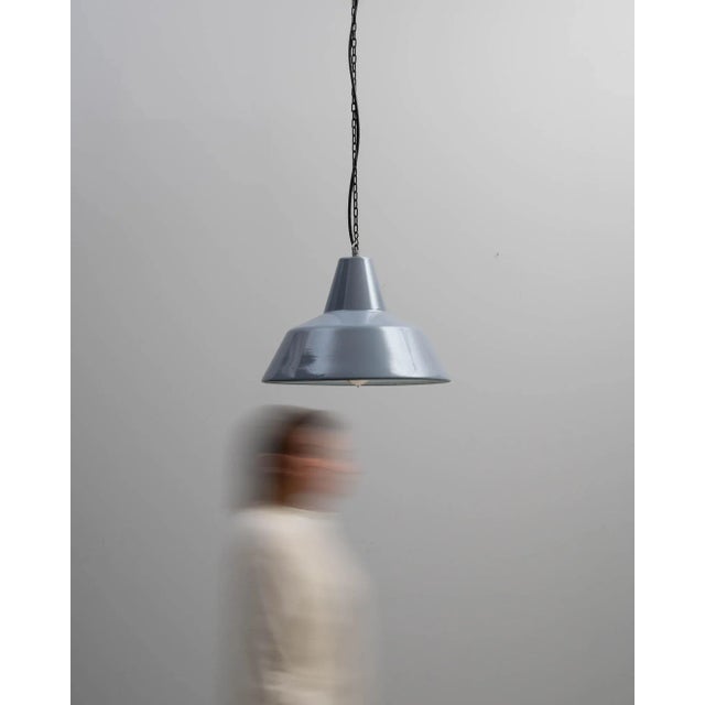 Industrial 20th Century French Industrial Pendant For Sale - Image 3 of 8