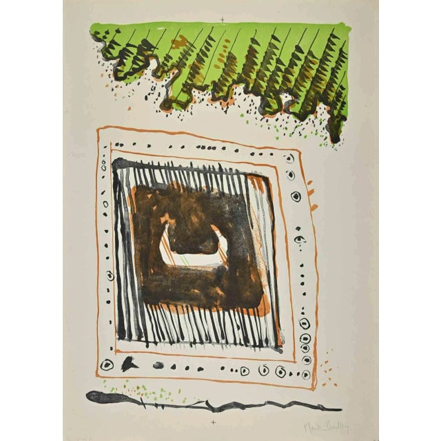 Abstract Composition is an artwork realized by the English artist Martin Bradley. Lithograph on paper, hand-signed on the...