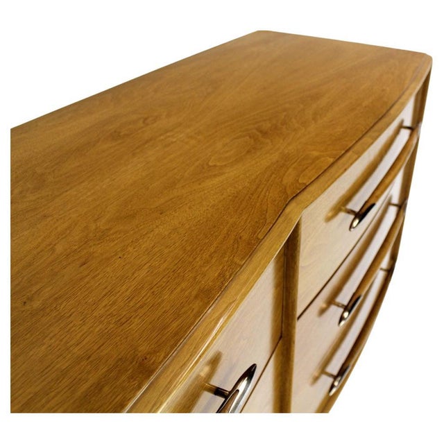 Mid-Century Modern Gibbings Widdicomb Mid Century Modern Dresser Credenza Light Walnut For Sale - Image 3 of 10
